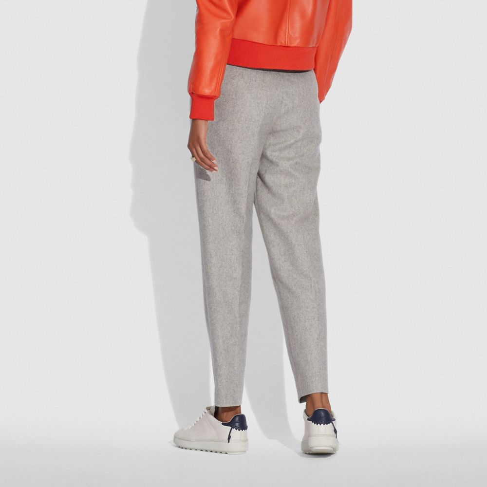 COACH®,TAILORED PANTS,wool,GREY,Scale View