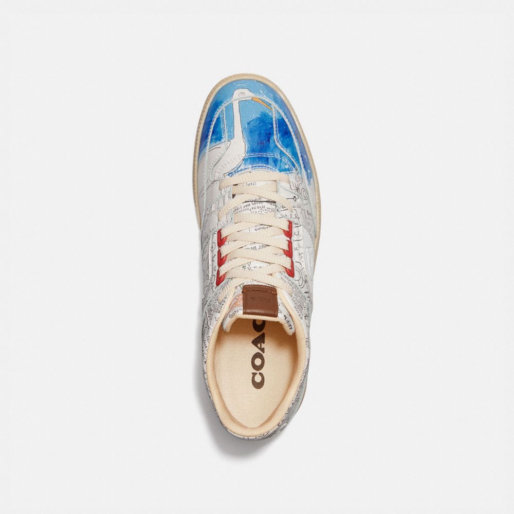 Baskets mi-hautes Coach X Jean Michel Basquiat Citysole