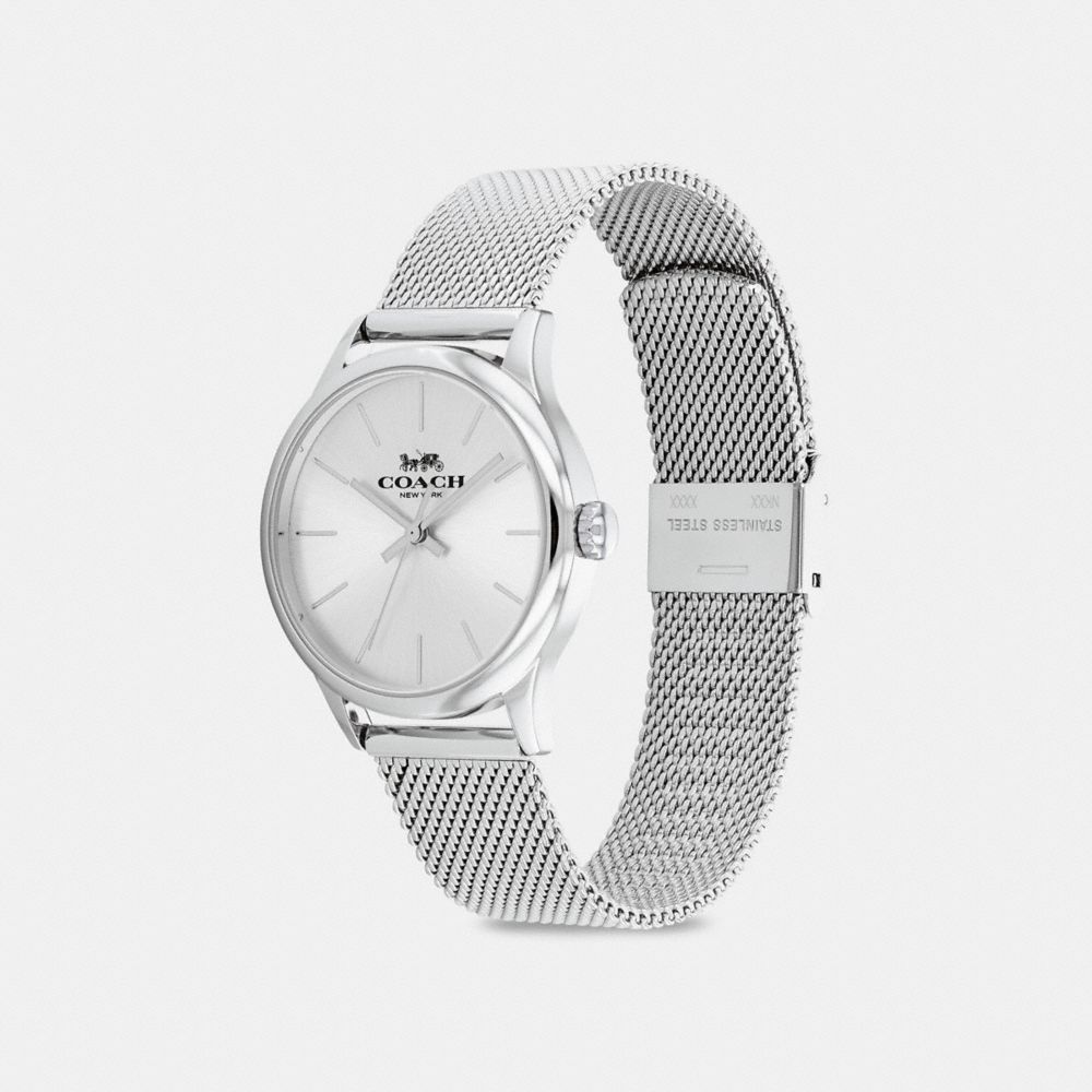 COACH®,ルビー ウォッチ 32MM,腕時計,ｽﾃﾝﾚｽ ｽﾃｨｰﾙ