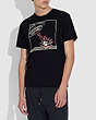 COACH®,T-SHIRT MICKEY MOUSE X KEITH HARING DISNEY,coton,Noir,Scale View