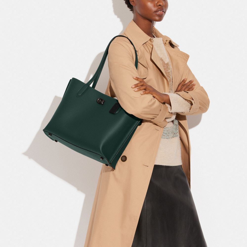 COACH®  Willow Tote In Signature Canvas