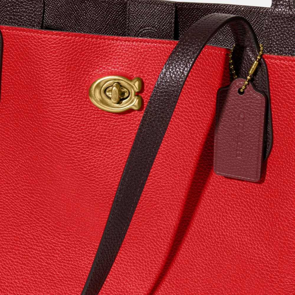 COACH® Outlet | Willow Tote Bag In Colorblock