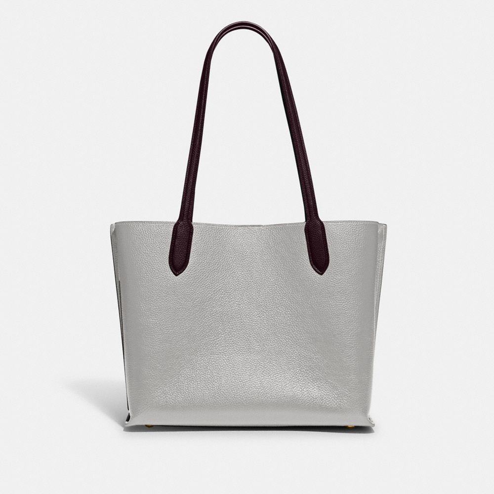 COACH® Outlet | Willow Tote Bag In Colorblock With Signature
