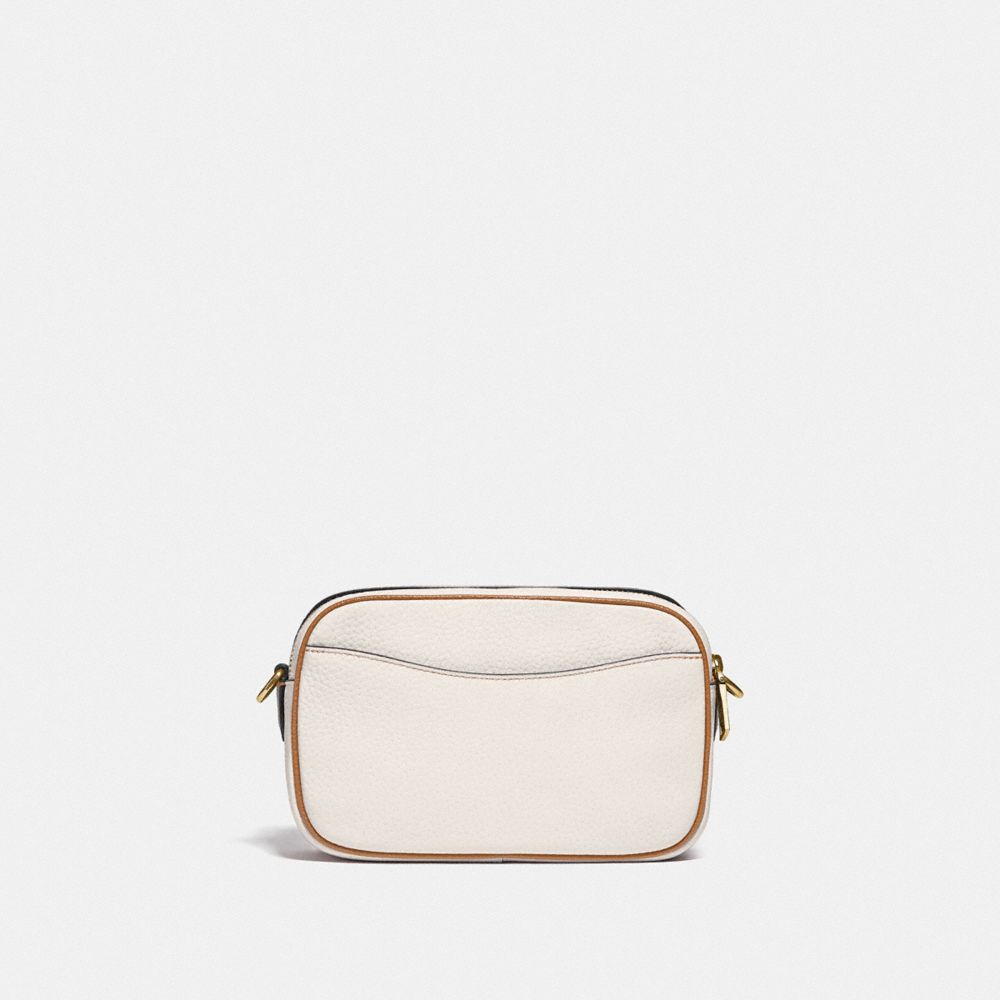 COACH®,ウィロウ カメラ バッグ カラーブロック,ﾌﾞﾗｽ/ﾁｮｰｸ ﾏﾙﾁ