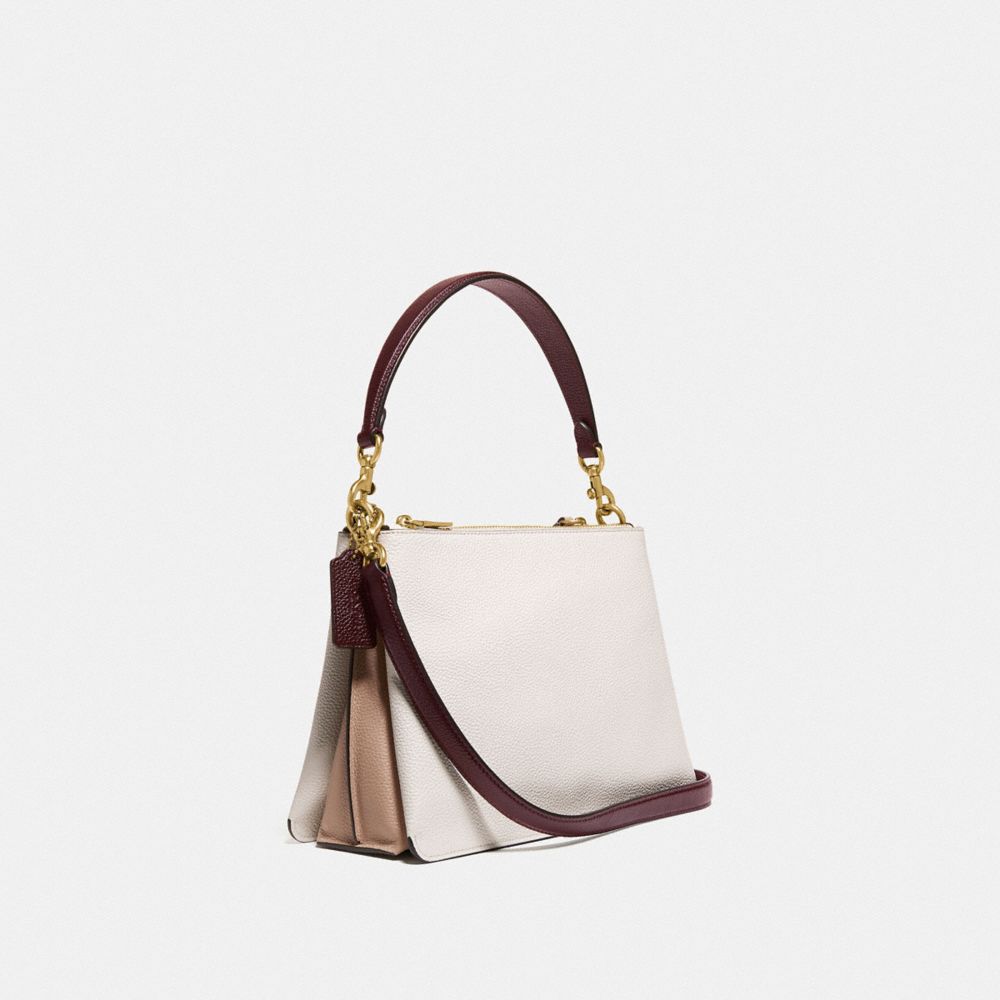 COACH®  Double Zip Shoulder Bag In Colorblock