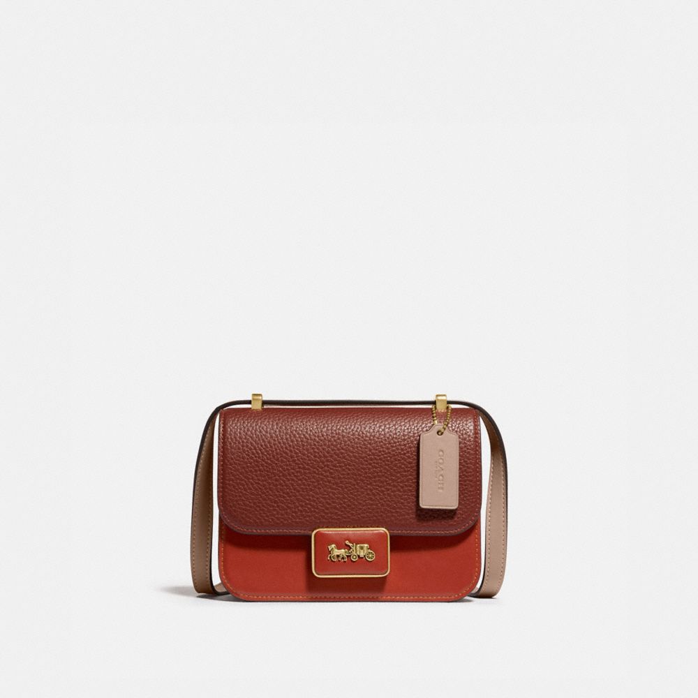 Alie Shoulder Bag 18 In Colorblock COACH