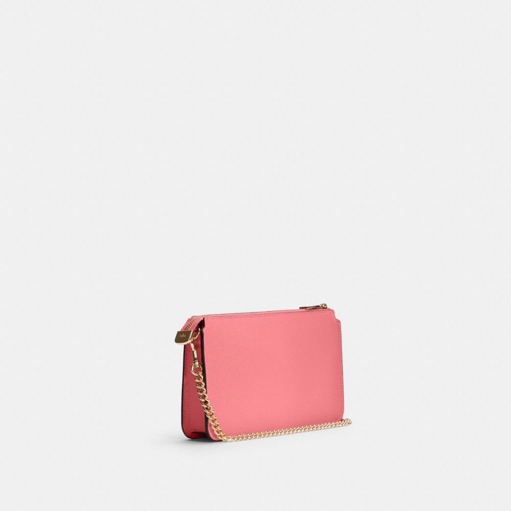 Coach Poppy Pink Monogram Shoulder Bag