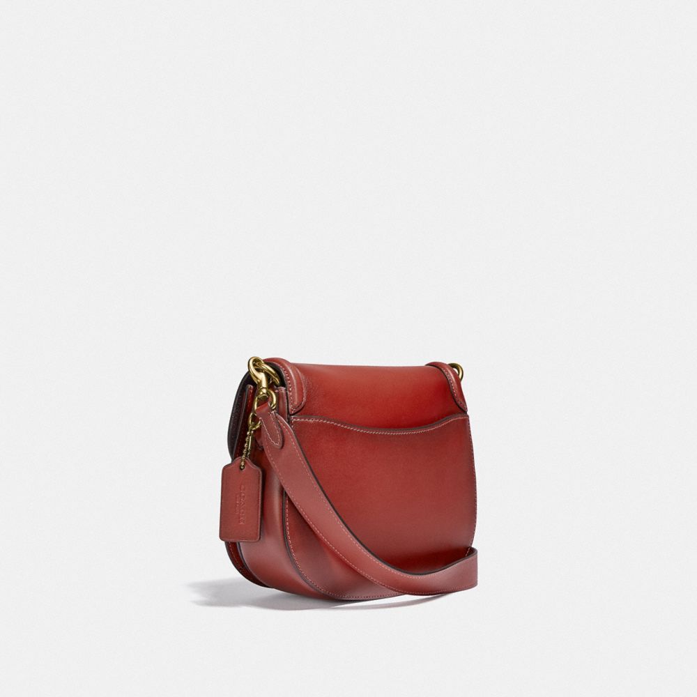 COACH®,Beat Saddle Bag,,Angle View