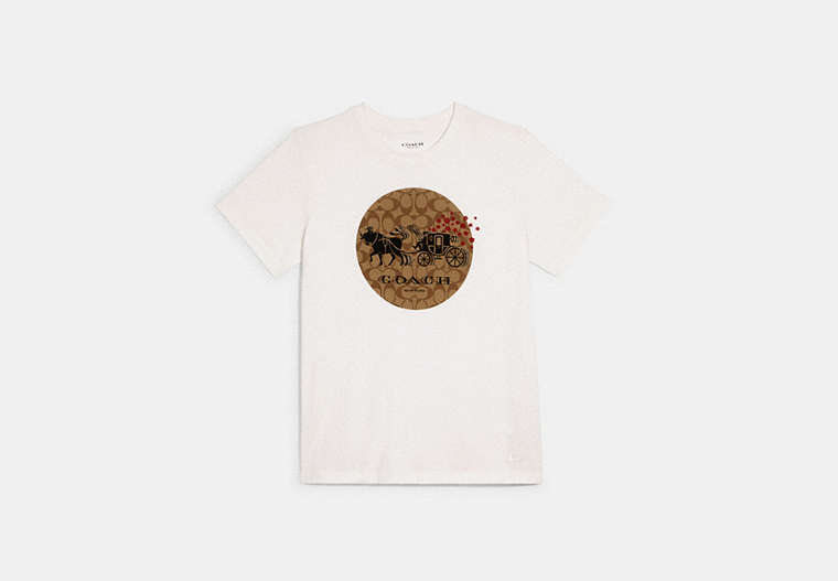 Lunar New Year Ox And Carriage Signature T Shirt