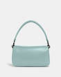 COACH®,PILLOW TABBY SHOULDER BAG 26,Smooth Leather,Medium,Pewter/Aqua,Back View
