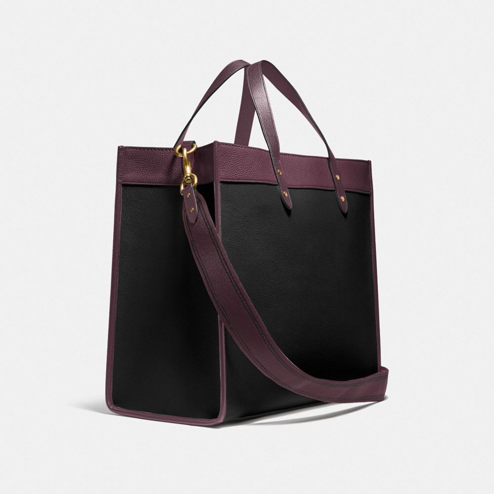 COACH Field Tote 40 In Colorblock With Coach Badge