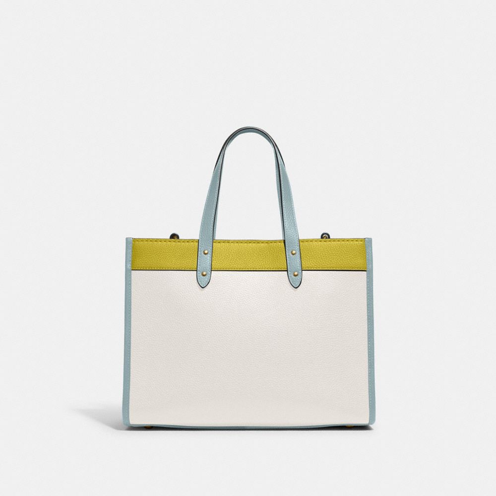 COACH® | Field Tote 30 In Colorblock With Coach Badge