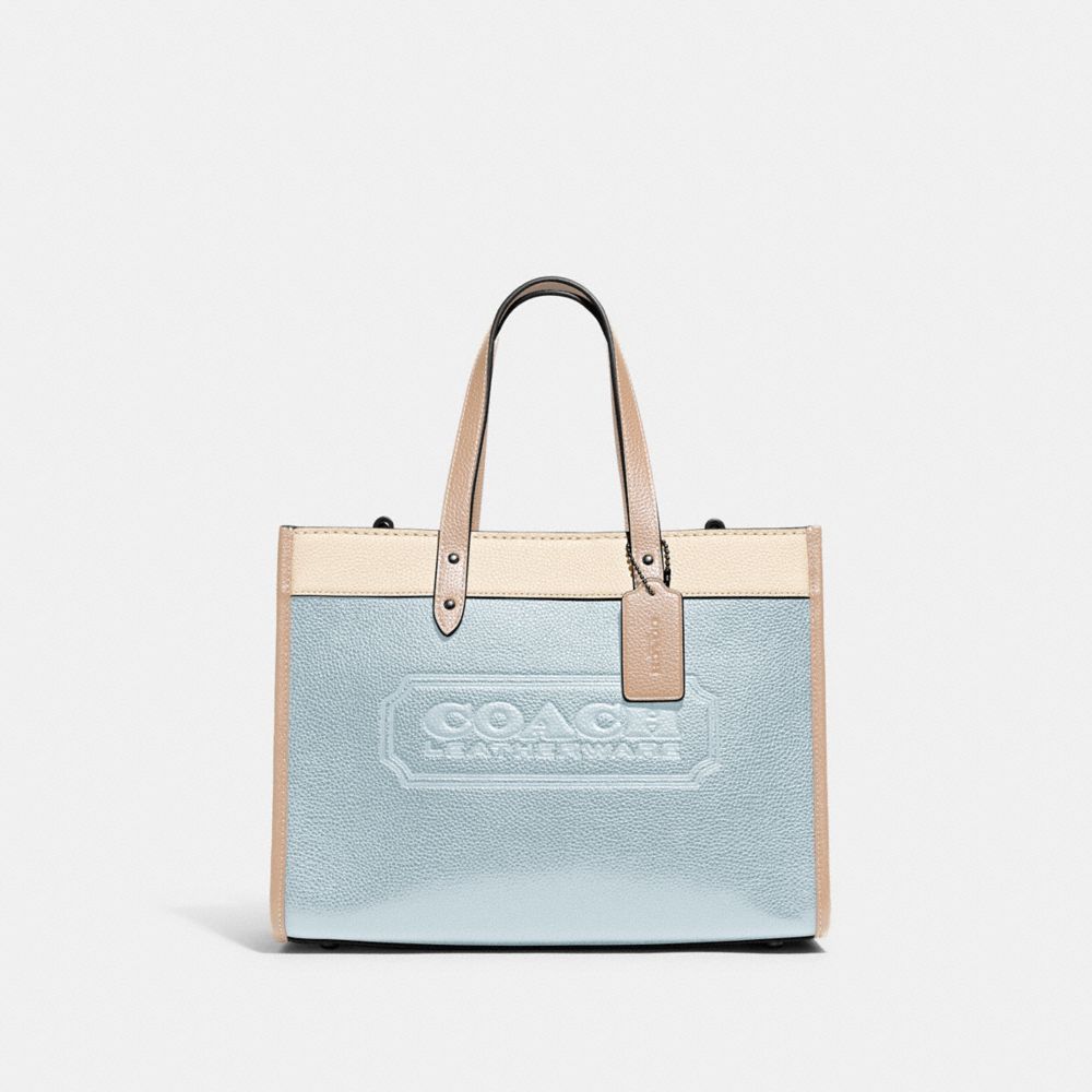 COACH トートバッグ　レザー　フィールド　カラーブロック　コーチ　C0777