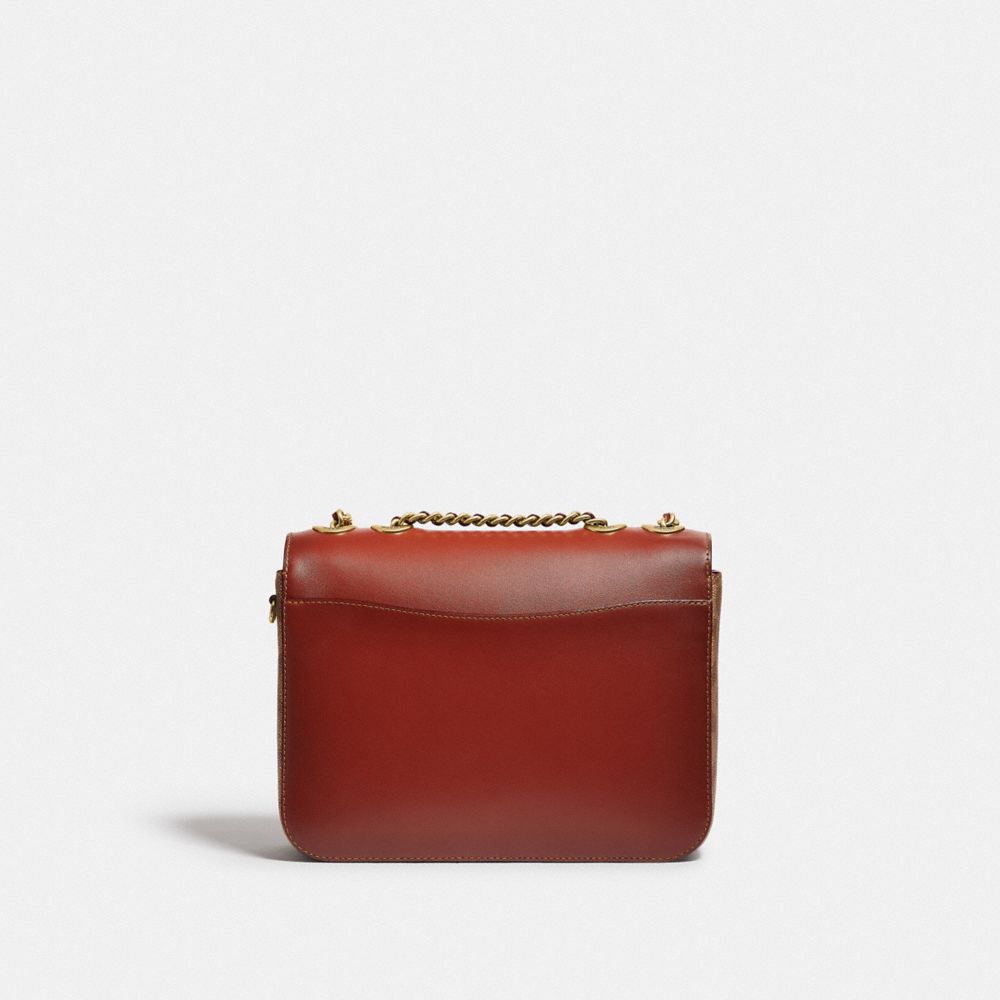 COACH®,Madison Shoulder Bag In Signature Canvas,,Back View