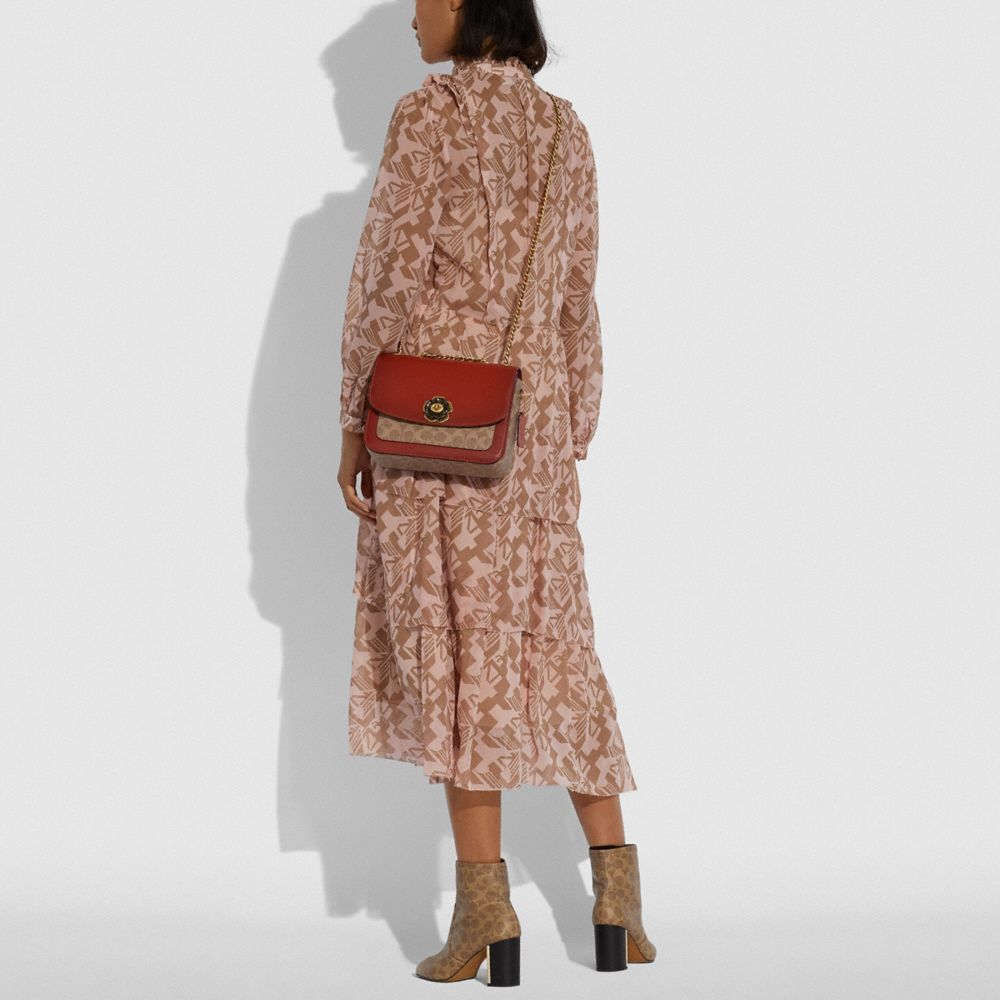 COACH®,Madison Shoulder Bag In Signature Canvas,,Detail View