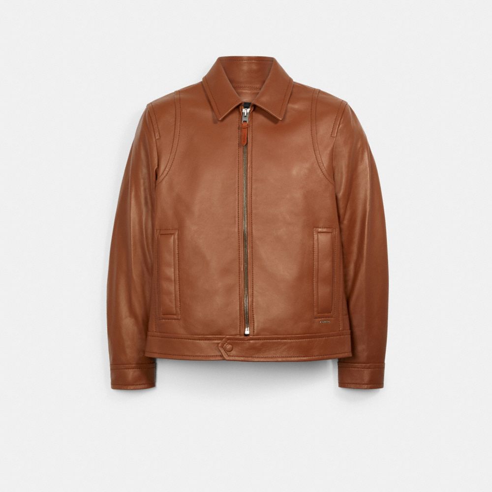 Lightweight Leather Jacket