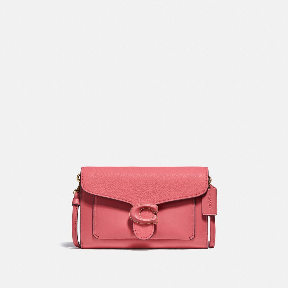 COACH®,Tabby Chain Clutch,,Front View