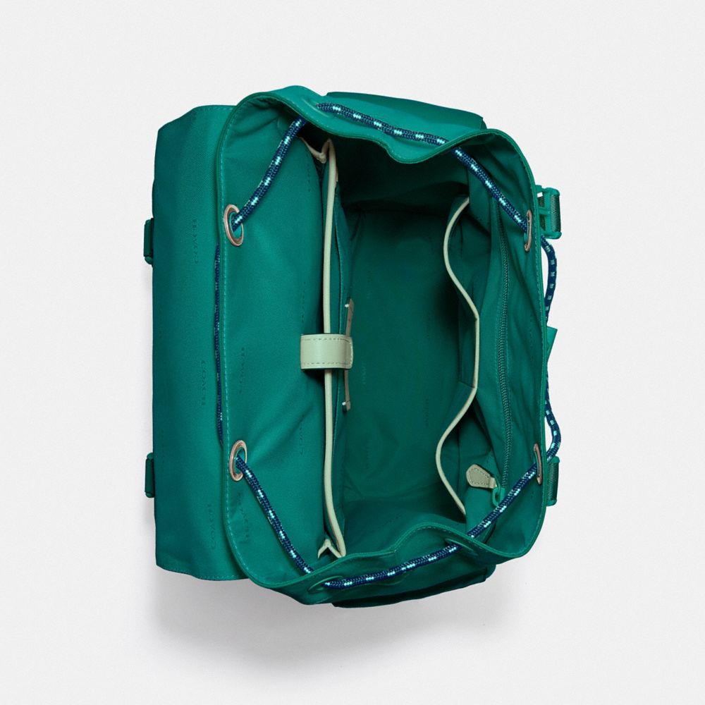COACH®,Rivington Backpack,,Inside View,Top View