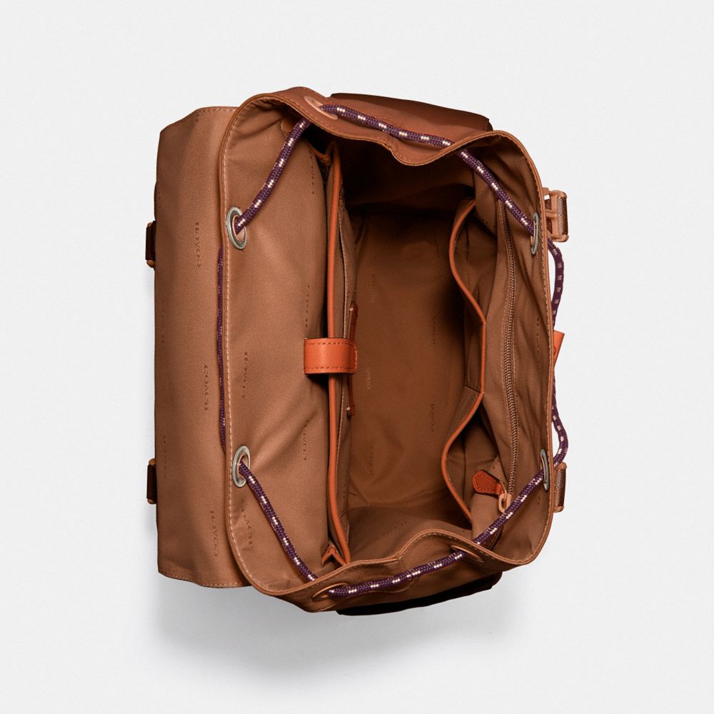 COACH®,Rivington Backpack,,Inside View,Top View