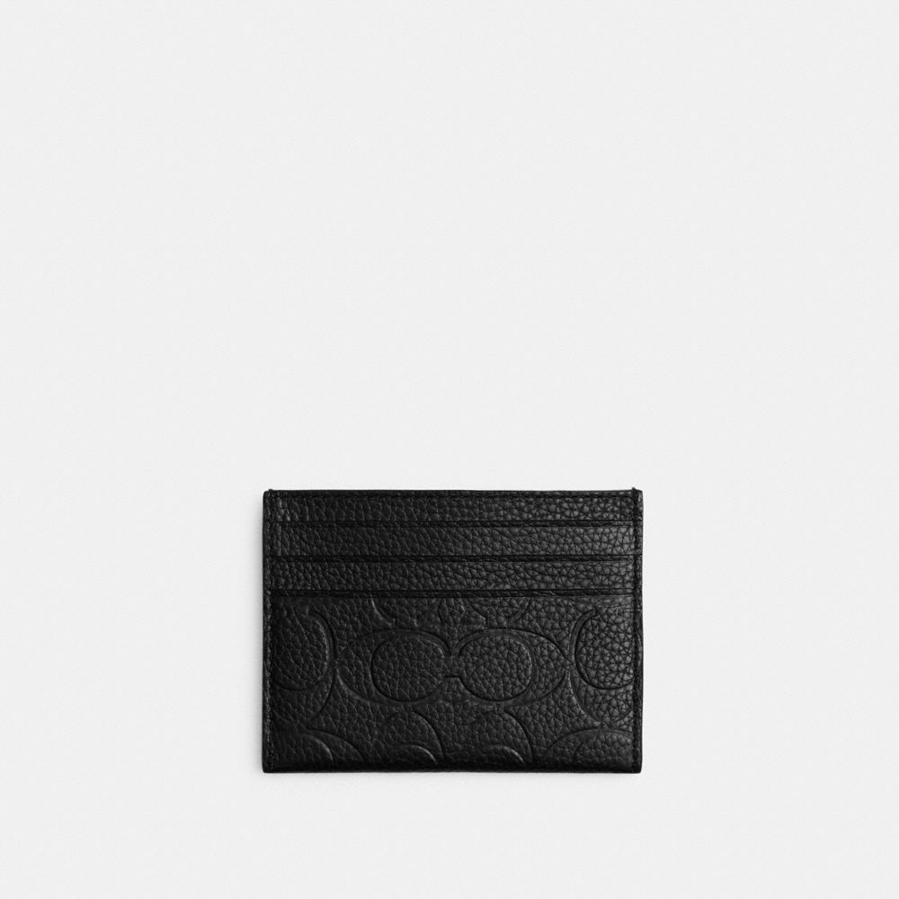 Coach Card Case In Signature Leather — фото 2