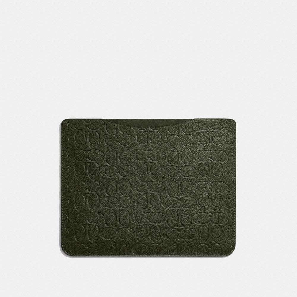 COACH® Tablet Sleeve In Signature Leather
