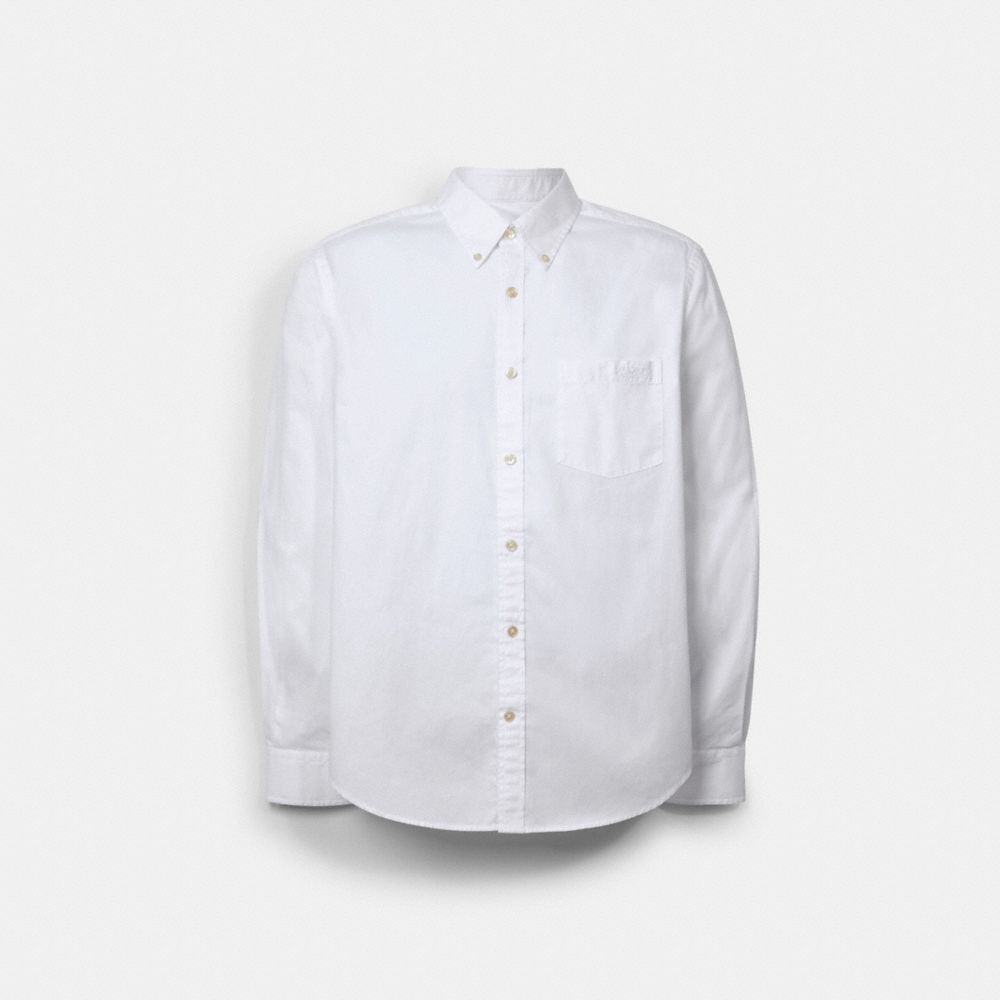 Chemise Oxford à Manches Longues