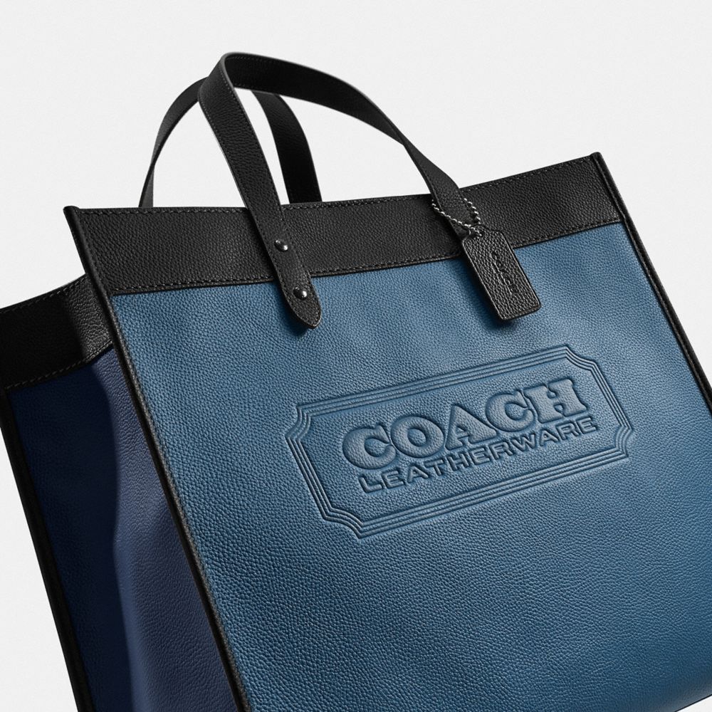 COACH Field Tote 40 In Colorblock With Coach Badge