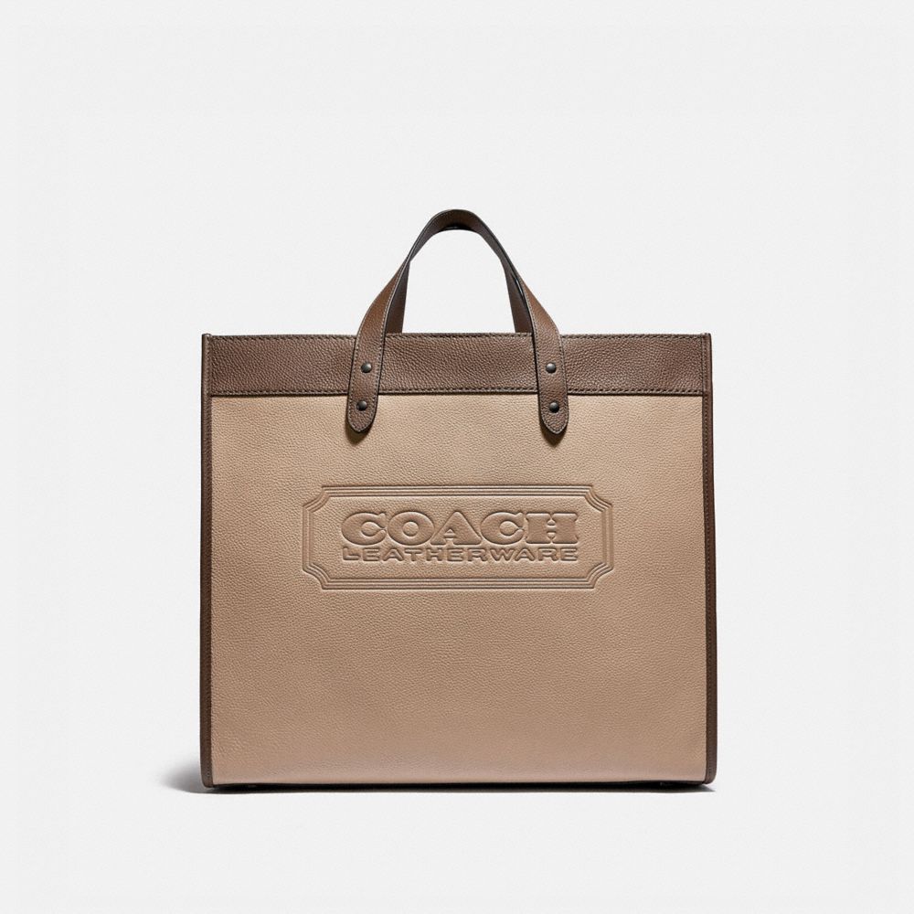 COACH Field Tote 40 In Colorblock With Coach Badge