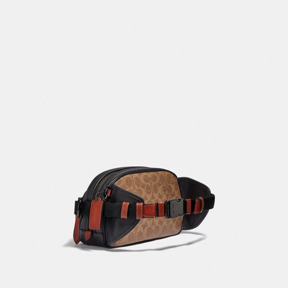 COACH® | Hitch Belt Bag In Signature Canvas With Horse And