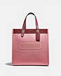 Field Tote In Colorblock With Coach Badge