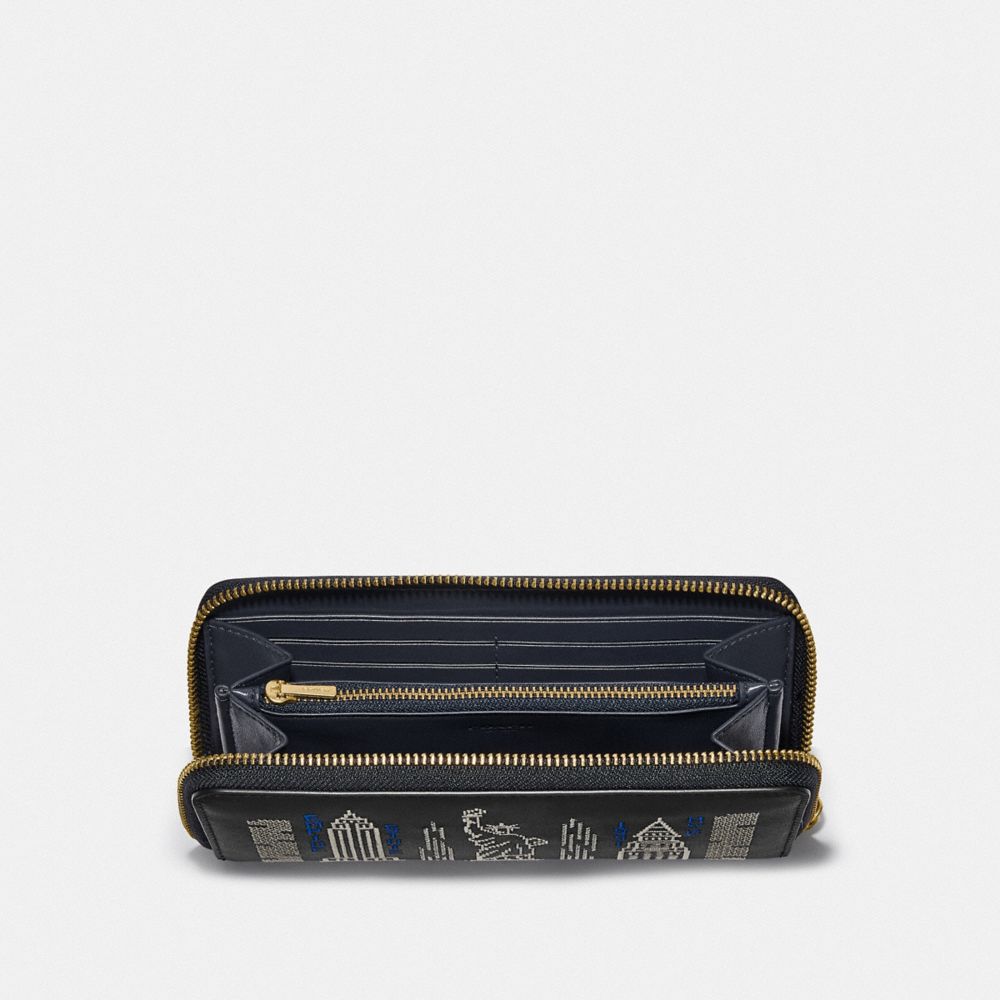 ★NlCK&NlCOLE★ CRYSTAL ACCORDION WALLET_BLACK Smart Accordion Wallet™ - Black – Storus