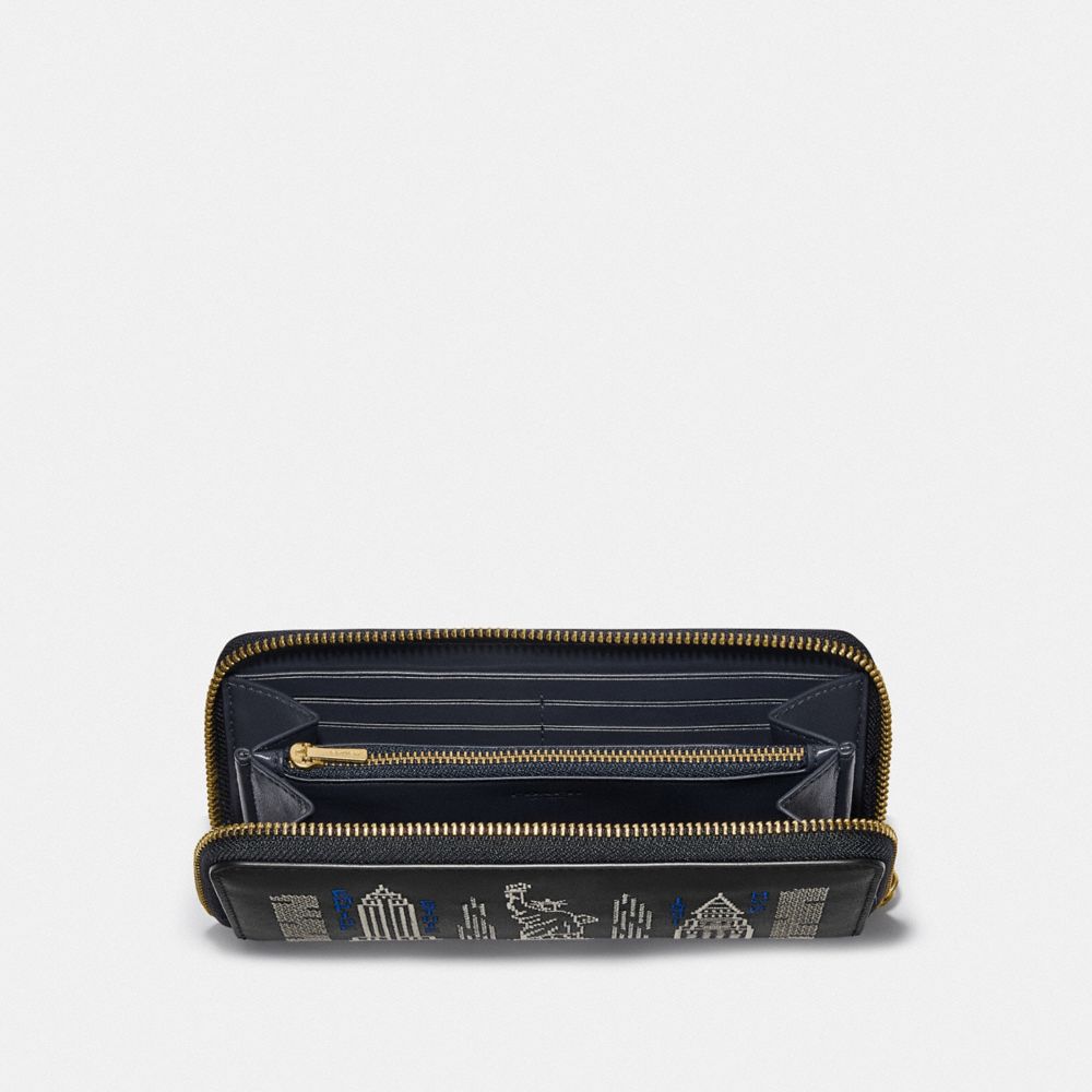 Deux Lux Skyline Zip Wallet