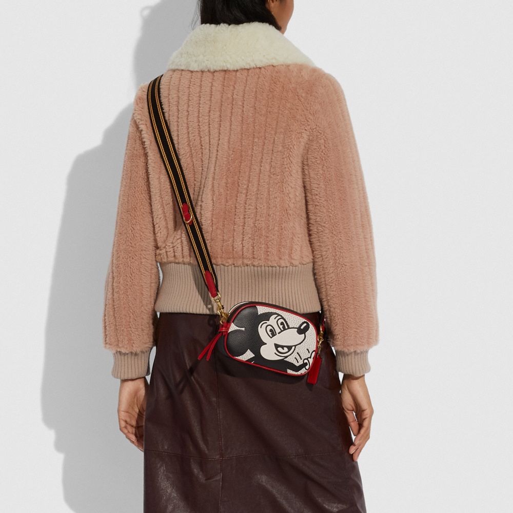 Disney Mickey Mouse X Keith Haring Badge Camera Crossbody