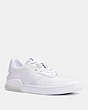 COACH®,CITYSOLE COURT SNEAKER,Leather,Optic White,Front View