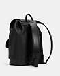 COACH®,HERITAGE BACKPACK,Large,Gunmetal/Black,Angle View