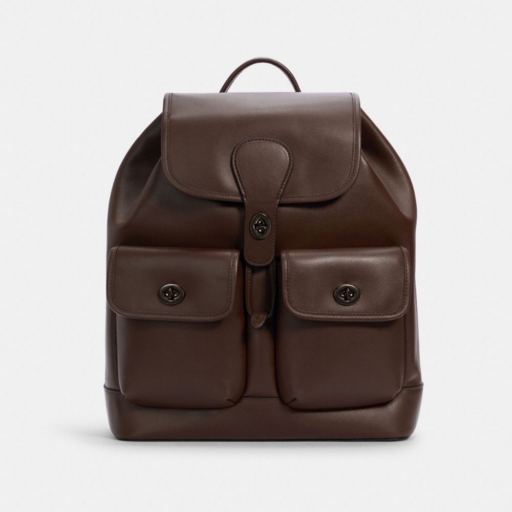 COACH®,Heritage Backpack,,Front View