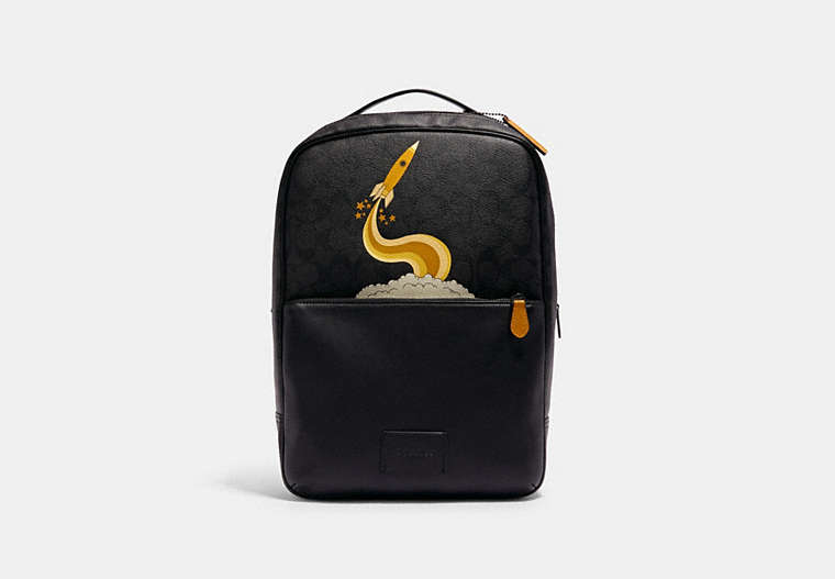 Westway Backpack In Signature Canvas With Triumph Motif