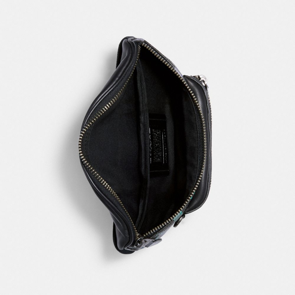 Westway Belt Bag In Rainbow Signature Canvas