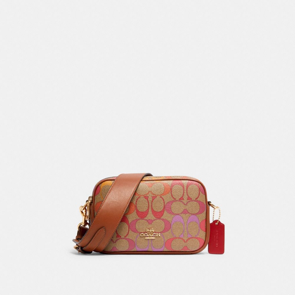 Coach discount rainbow crossbody