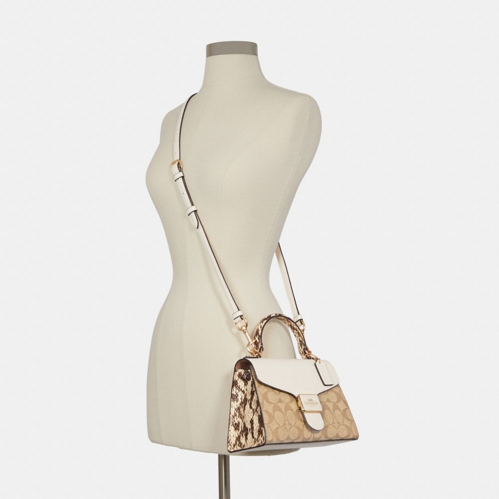 Pepper Satchel In Signature Canvas