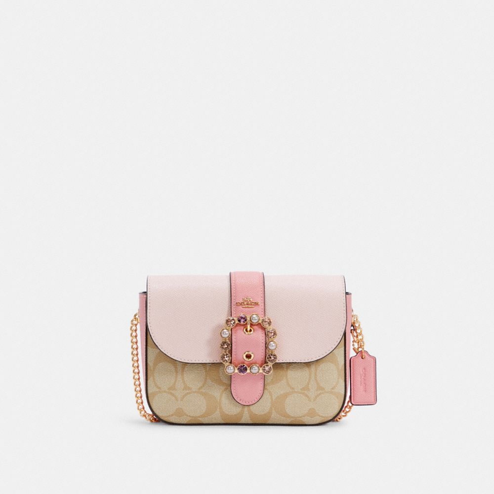 COACH Outlet Gemma Crossbody Bag In Colorblock Signature Canvas