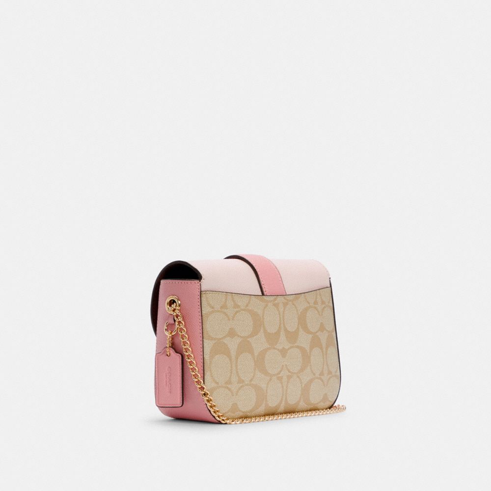 ROSA.K Colorblock Leather Crossbody Bag