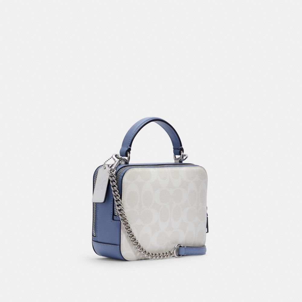 COACH® Outlet | Disney X Coach Box Crossbody In Signature Canvas