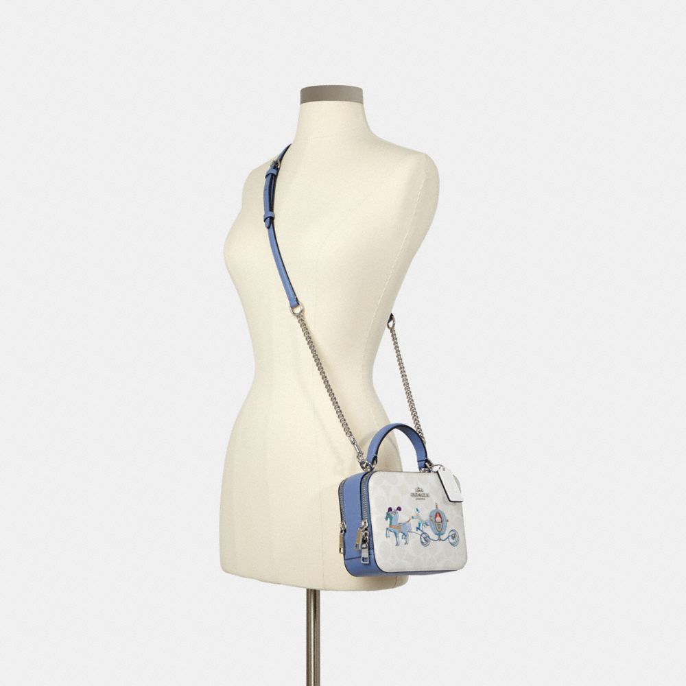 COACH® Outlet | Disney X Coach Box Crossbody In Signature Canvas