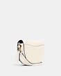 COACH®,ELLEN CROSSBODY,Pebbled Leather,Small,Gold/Chalk,Angle View