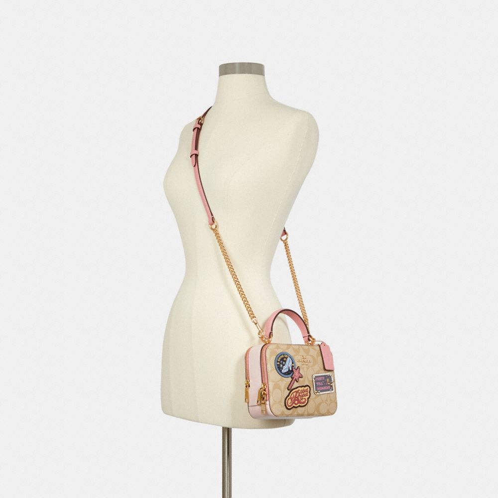 COACH® Outlet  Disney X Coach Box Crossbody In Signature Canvas With  Cinderella