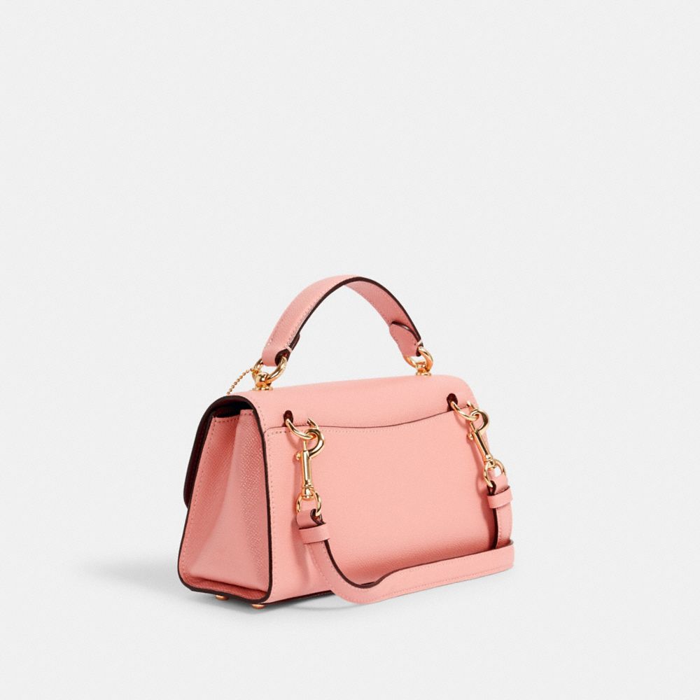 🎀 (สด-ผ่อน) กระเป๋าสะพายสีดำ COACH 3077 MICRO TILLY TOP HANDLE #COACH3077