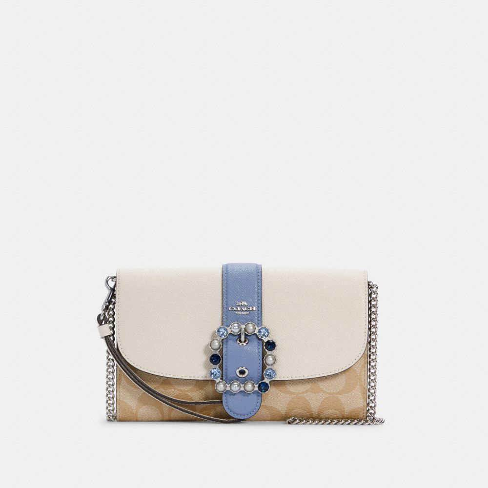 COACH Outlet Gemma Clutch Crossbody In Colorblock Signature Canvas