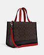 Dempsey Carryall In Signature Canvas With Fair Isle Graphic