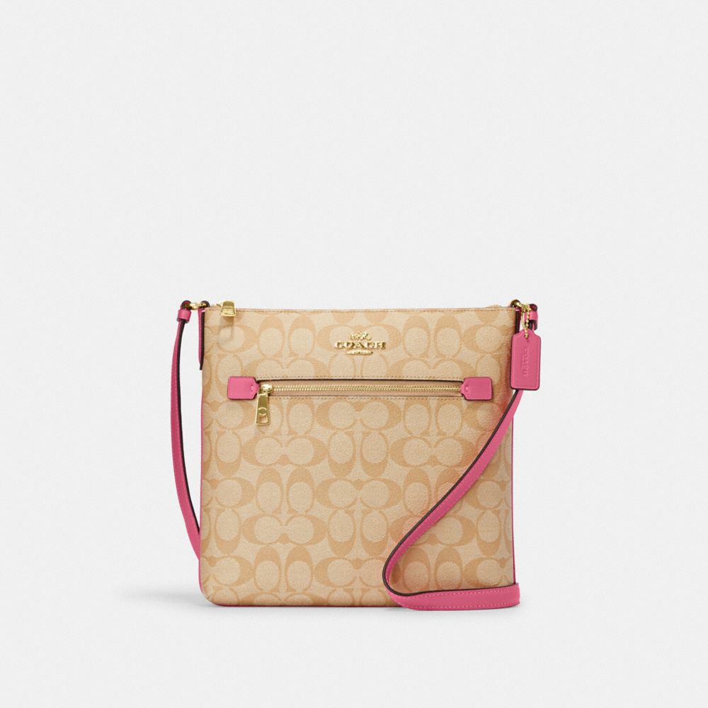 COACH OUTLET® | Rowan File Bag In Signature Canvas